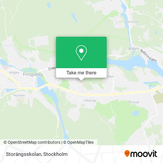 Storängsskolan map