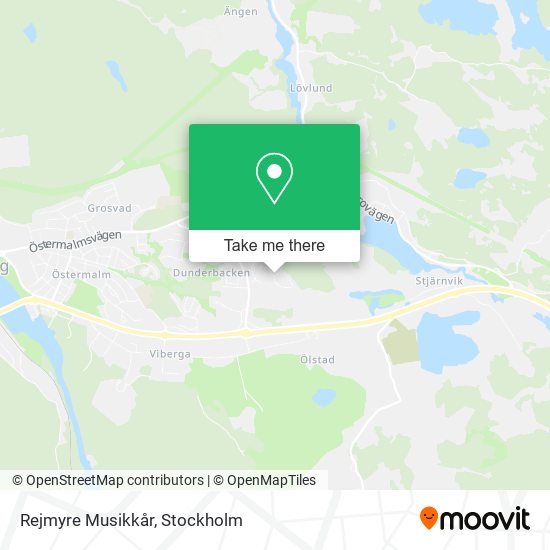 Rejmyre Musikkår map