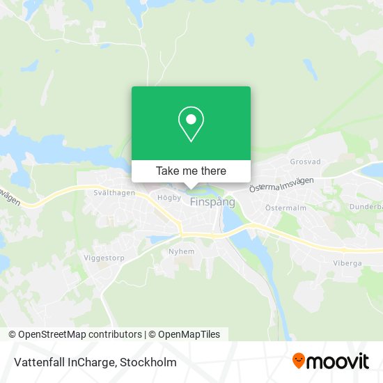 Vattenfall InCharge map