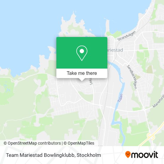 Team Mariestad Bowlingklubb map