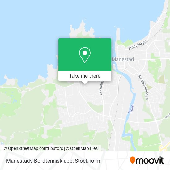 Mariestads Bordtennisklubb map