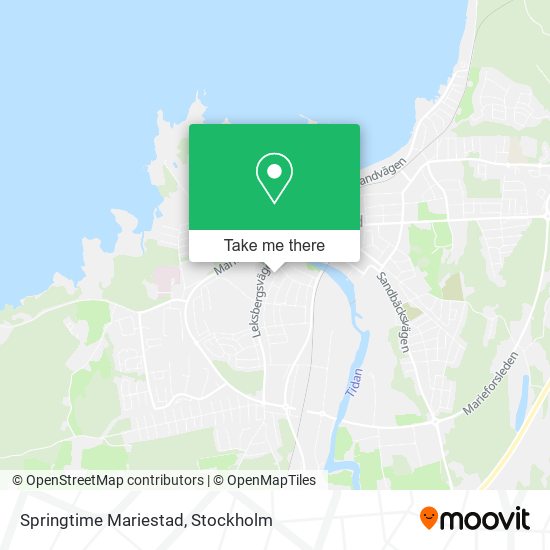 Springtime Mariestad map