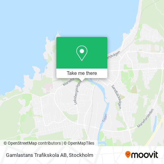 Gamlastans Trafikskola AB map