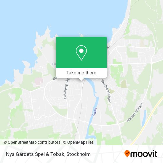 Nya Gärdets Spel & Tobak map