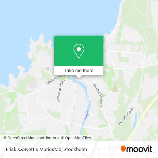 Friskis&Svettis Mariestad map