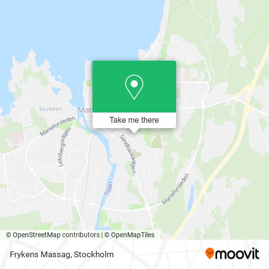 Frykens Massag map