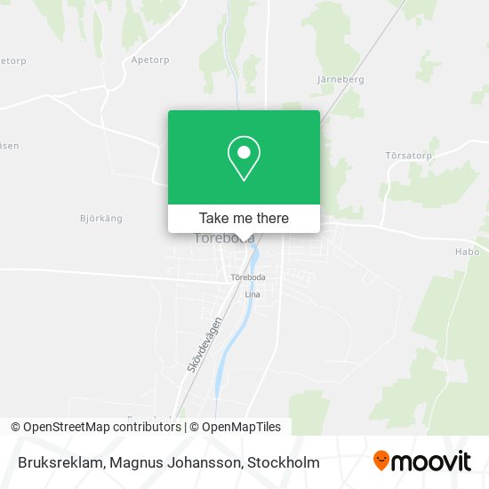 Bruksreklam, Magnus Johansson map