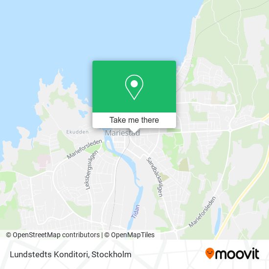 Lundstedts Konditori map