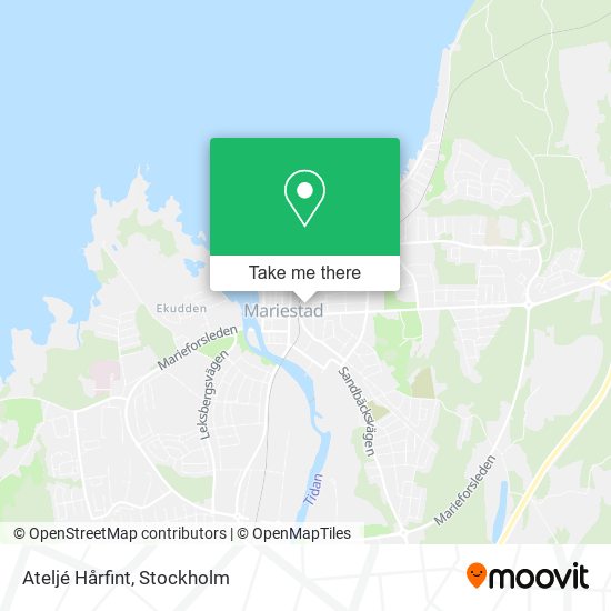 Ateljé Hårfint map