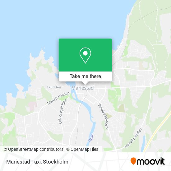 Mariestad Taxi map