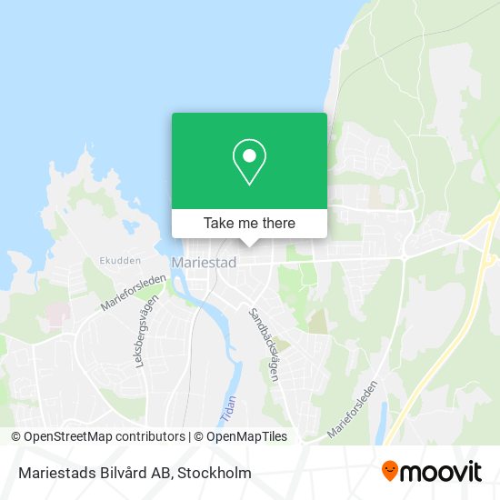 Mariestads Bilvård AB map