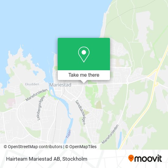 Hairteam Mariestad AB map