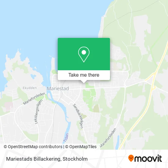 Mariestads Billackering map