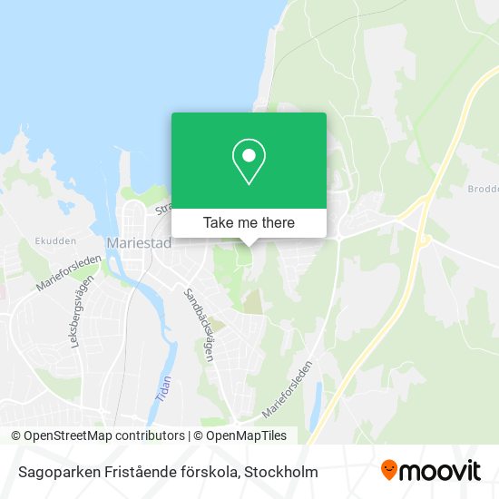 Sagoparken Fristående förskola map