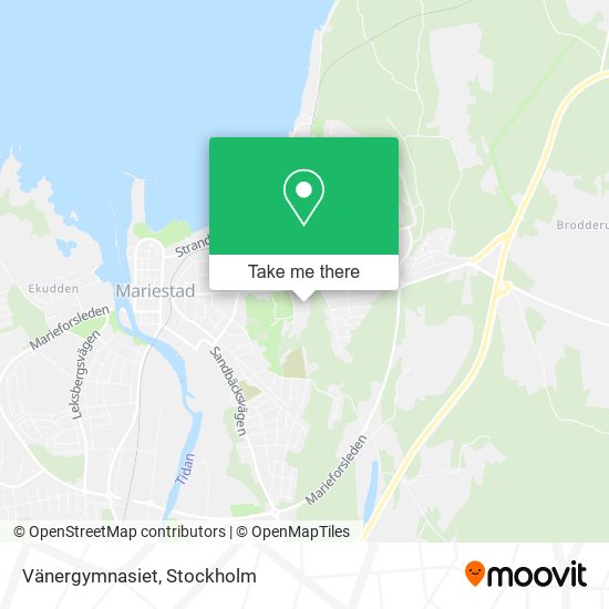 Vänergymnasiet map