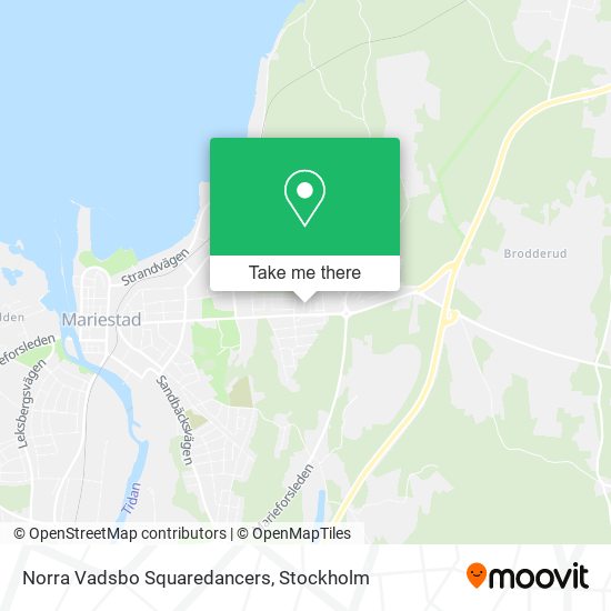 Norra Vadsbo Squaredancers map