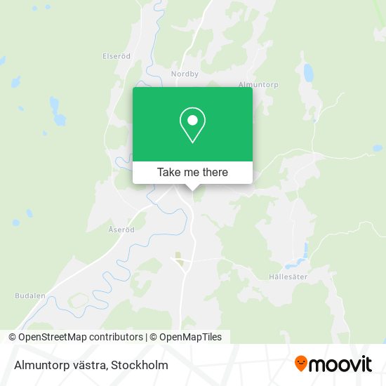 Almuntorp västra map