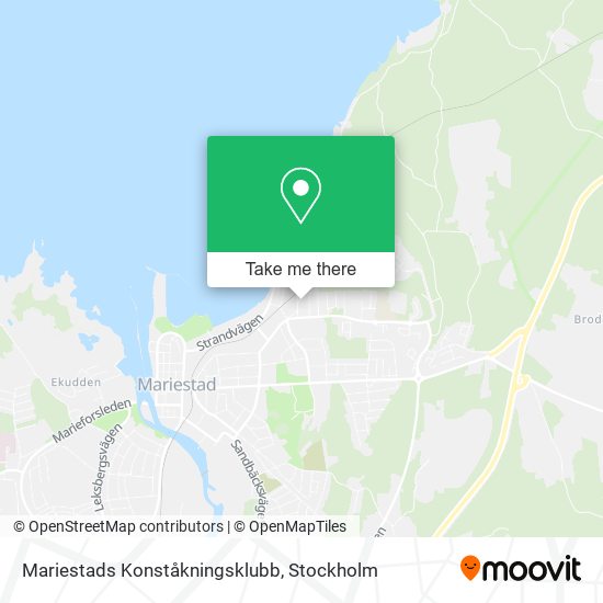Mariestads Konståkningsklubb map