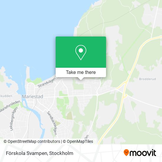 Förskola Svampen map