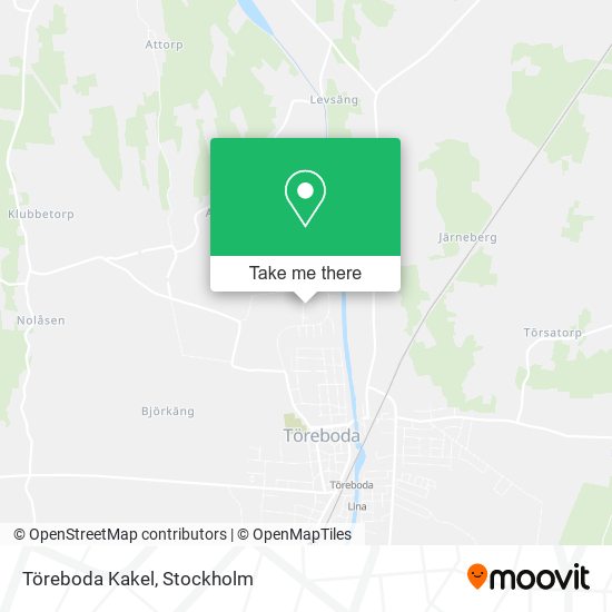 Töreboda Kakel map