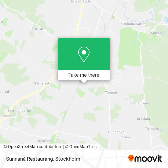 Sunnanå Restaurang map