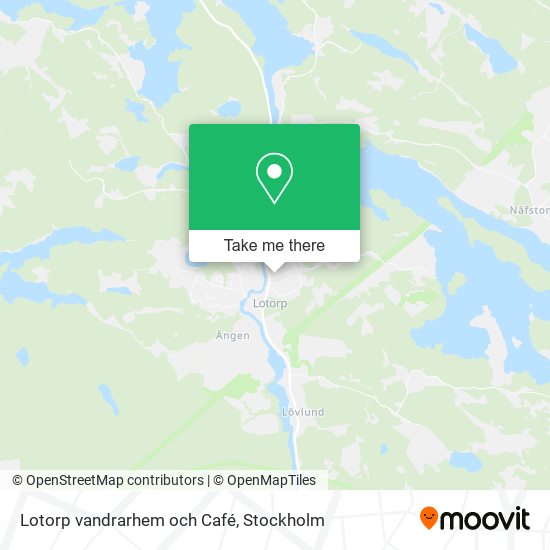 Lotorp vandrarhem och Café map