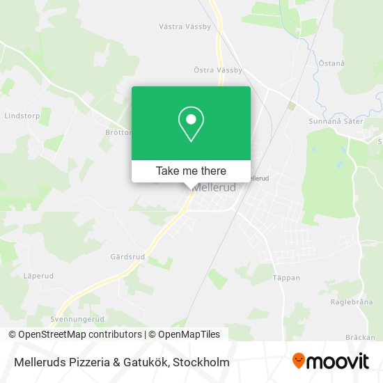 Melleruds Pizzeria & Gatukök map