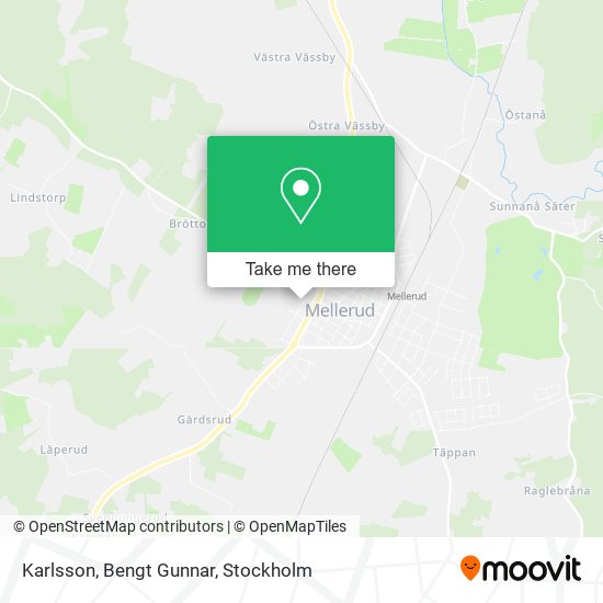 Karlsson, Bengt Gunnar map