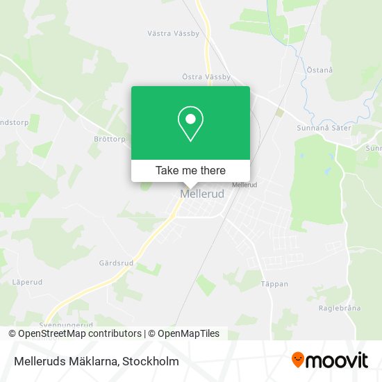 Melleruds Mäklarna map