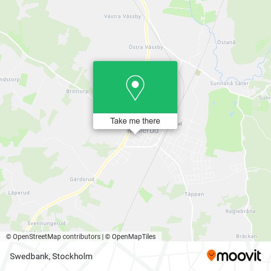 Swedbank map