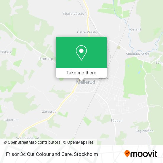 Frisör 3c Cut Colour and Care map