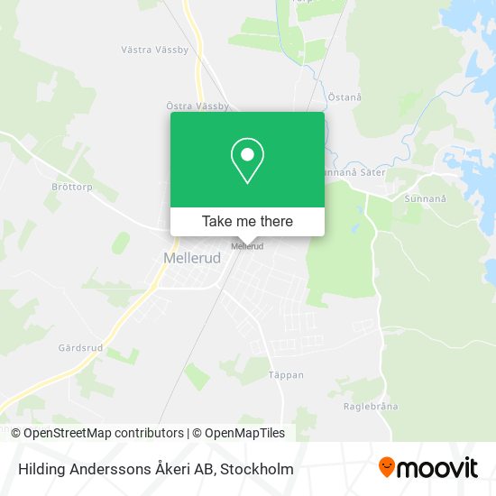 Hilding Anderssons Åkeri AB map