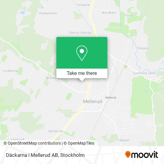Däckarna i Mellerud AB map