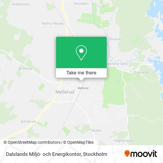Dalslands Miljö- och Energikontor map