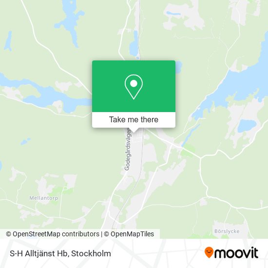 S-H Alltjänst Hb map