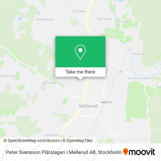 Peter Svensson Plåtslageri i Mellerud AB map