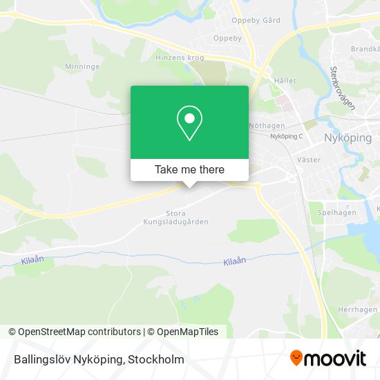 Ballingslöv Nyköping map