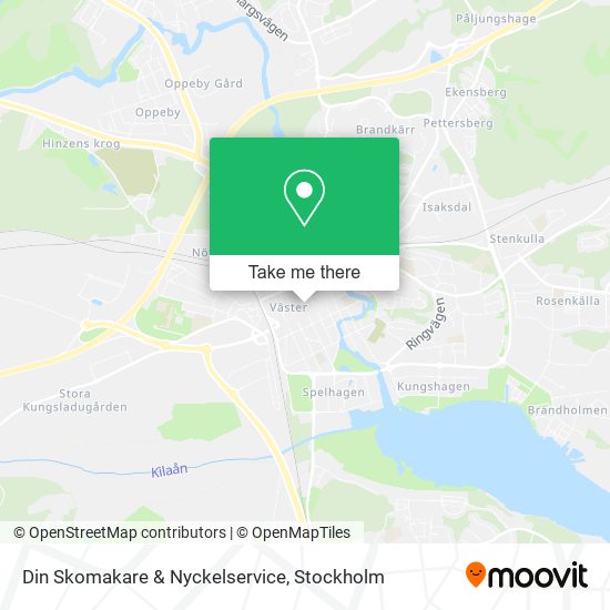 Din Skomakare & Nyckelservice map