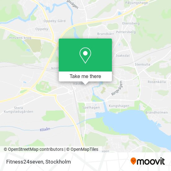 Fitness24seven map