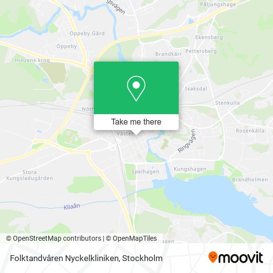 Folktandvåren Nyckelkliniken map