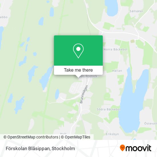 Förskolan Blåsippan map