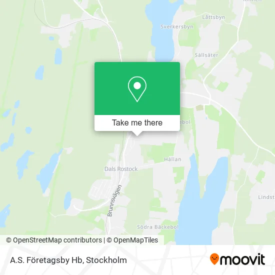 A.S. Företagsby Hb map