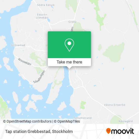 Tap station Grebbestad map