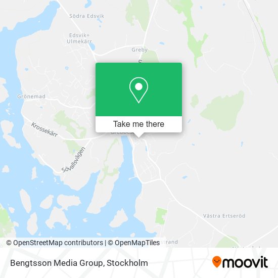 Bengtsson Media Group map