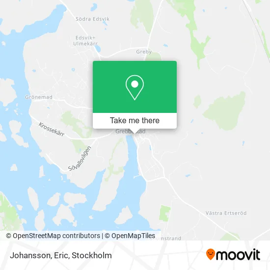 Johansson, Eric map