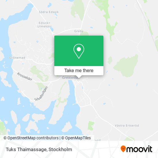 Tuks Thaimassage map