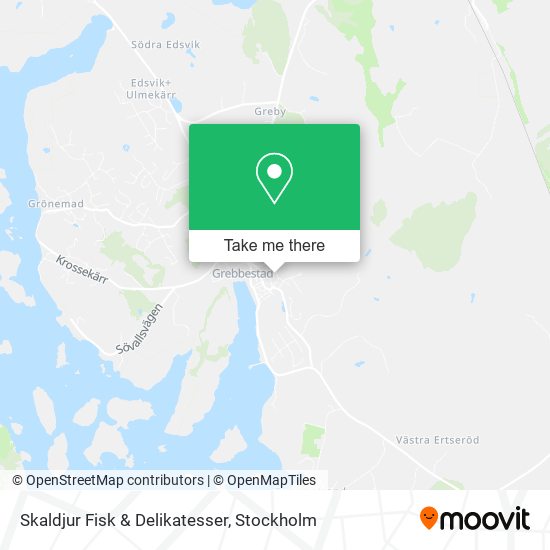 Skaldjur Fisk & Delikatesser map
