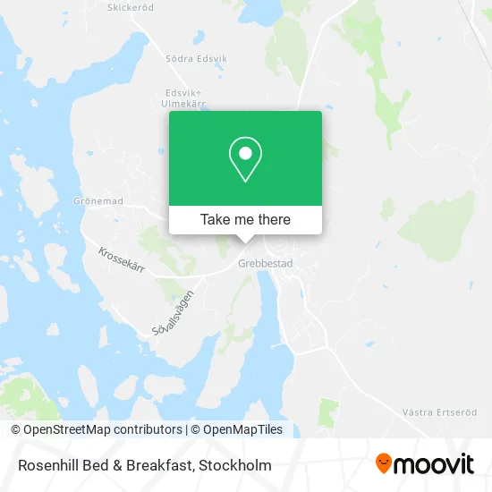 Rosenhill Bed & Breakfast map