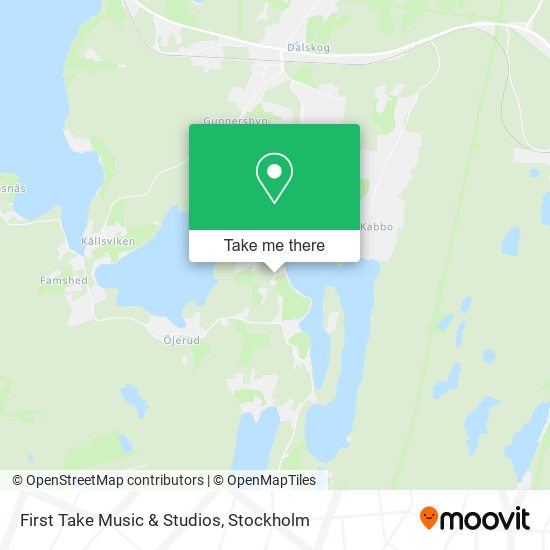 First Take Music & Studios map