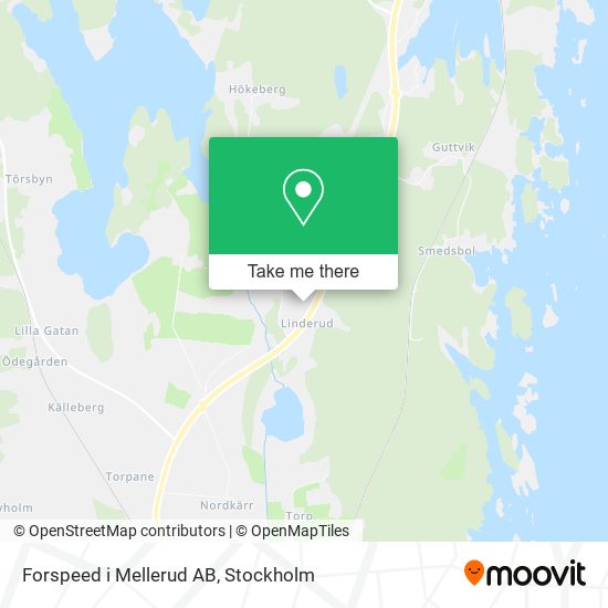 Forspeed i Mellerud AB map
